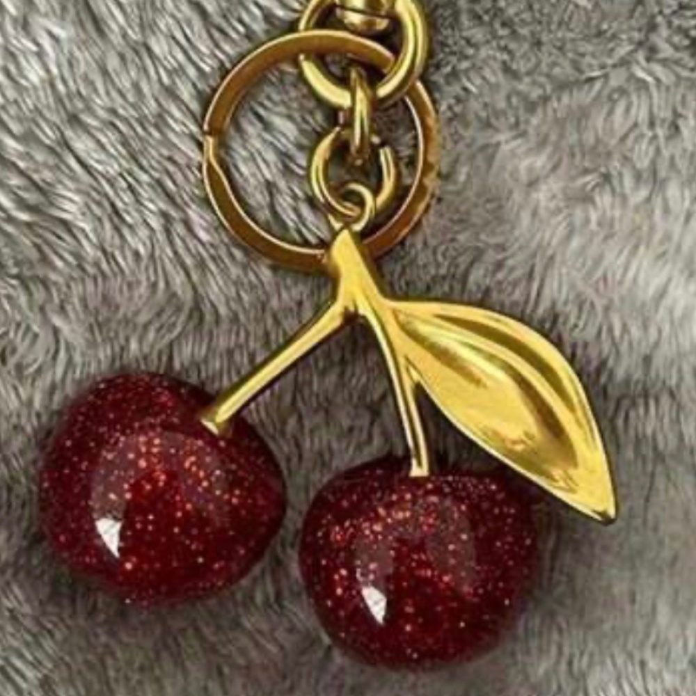Cherry Bag Charm